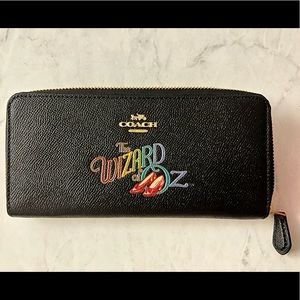 Limited edition COACH Wizard Of Oz Slim Accordion Zip Wallet